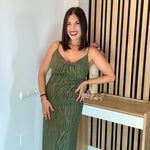 VESTIDO GALA 💚 VERDE
