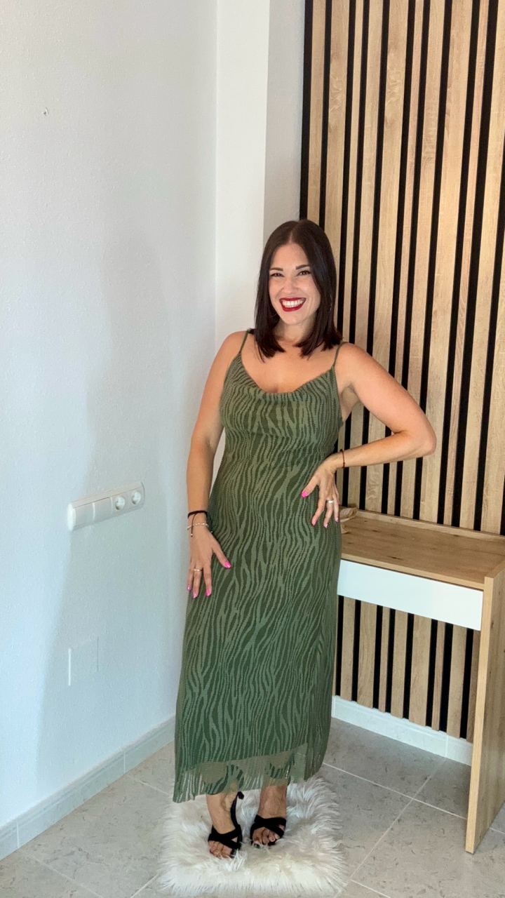 VESTIDO GALA 💚 VERDE