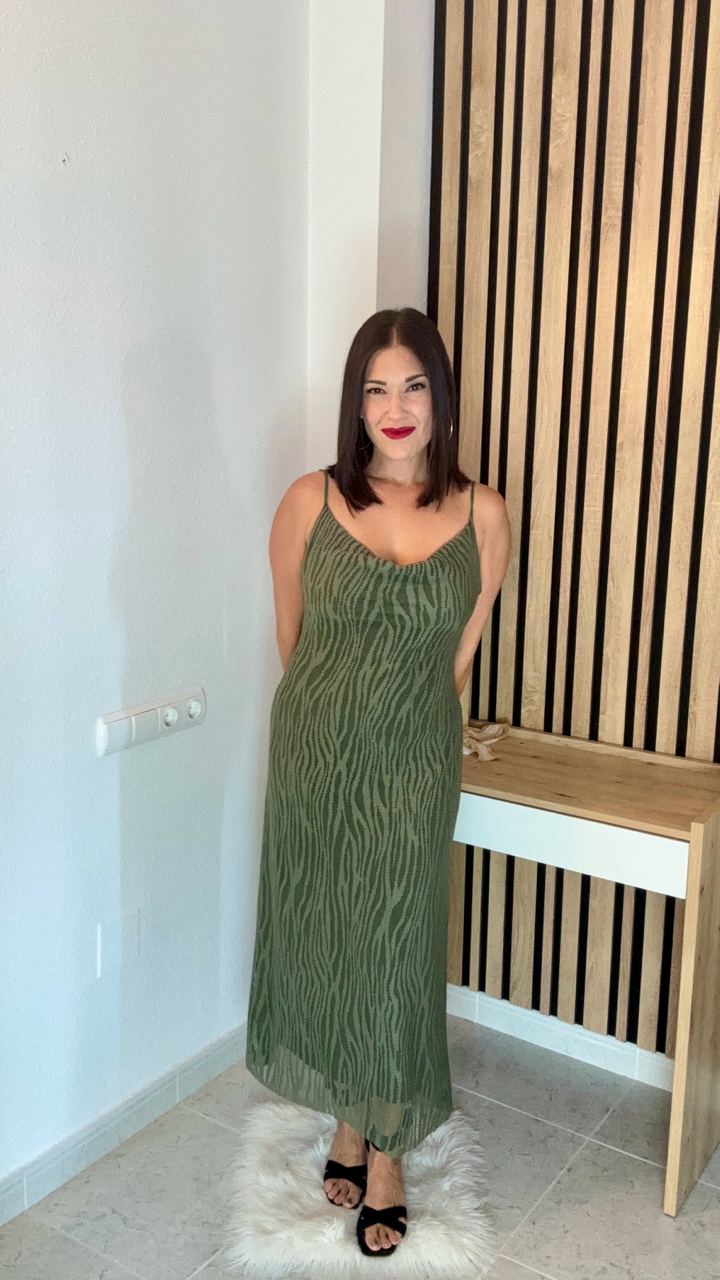 VESTIDO GALA 💚 VERDE