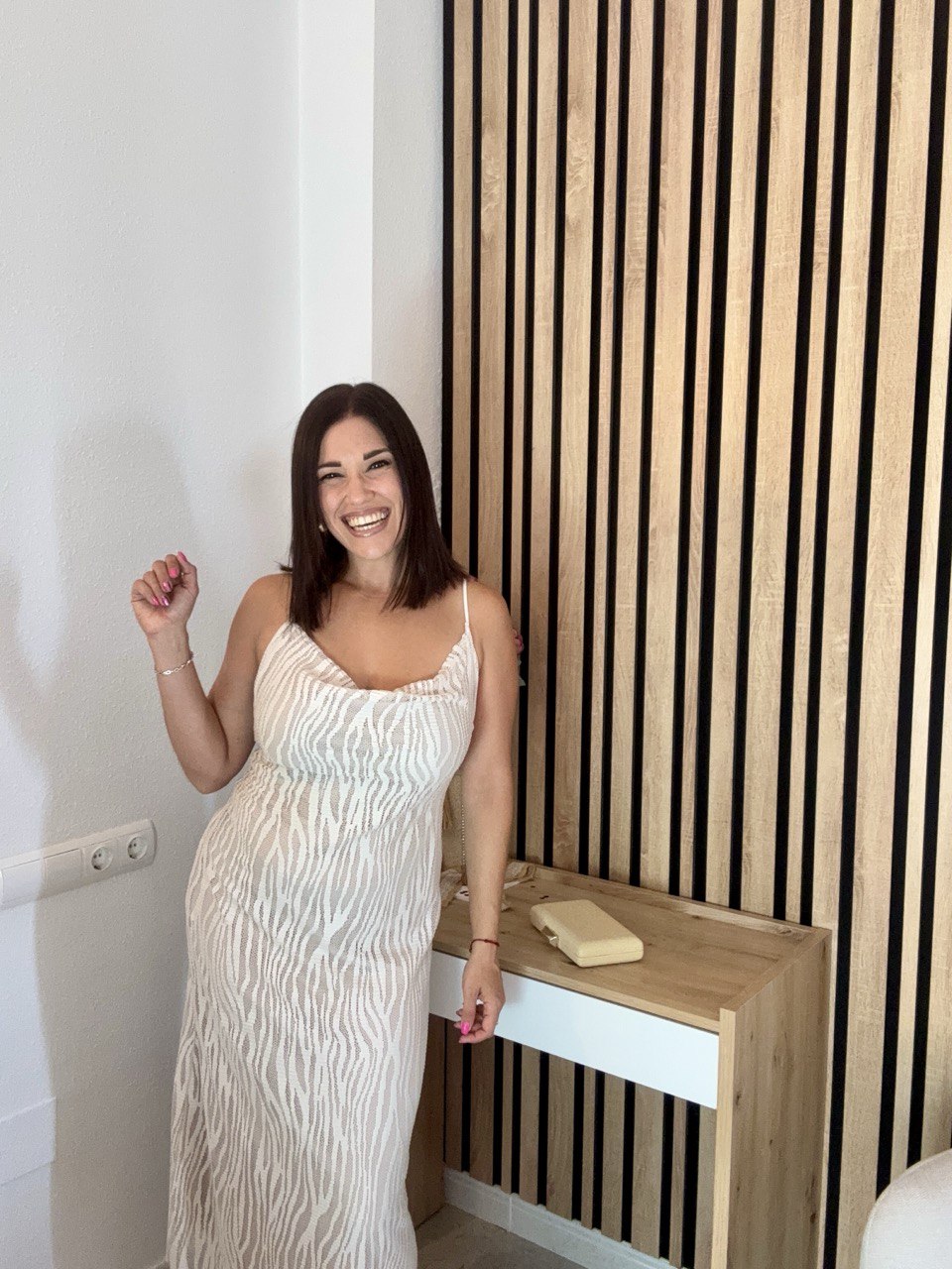 VESTIDO GALA 🤍 BEIGE