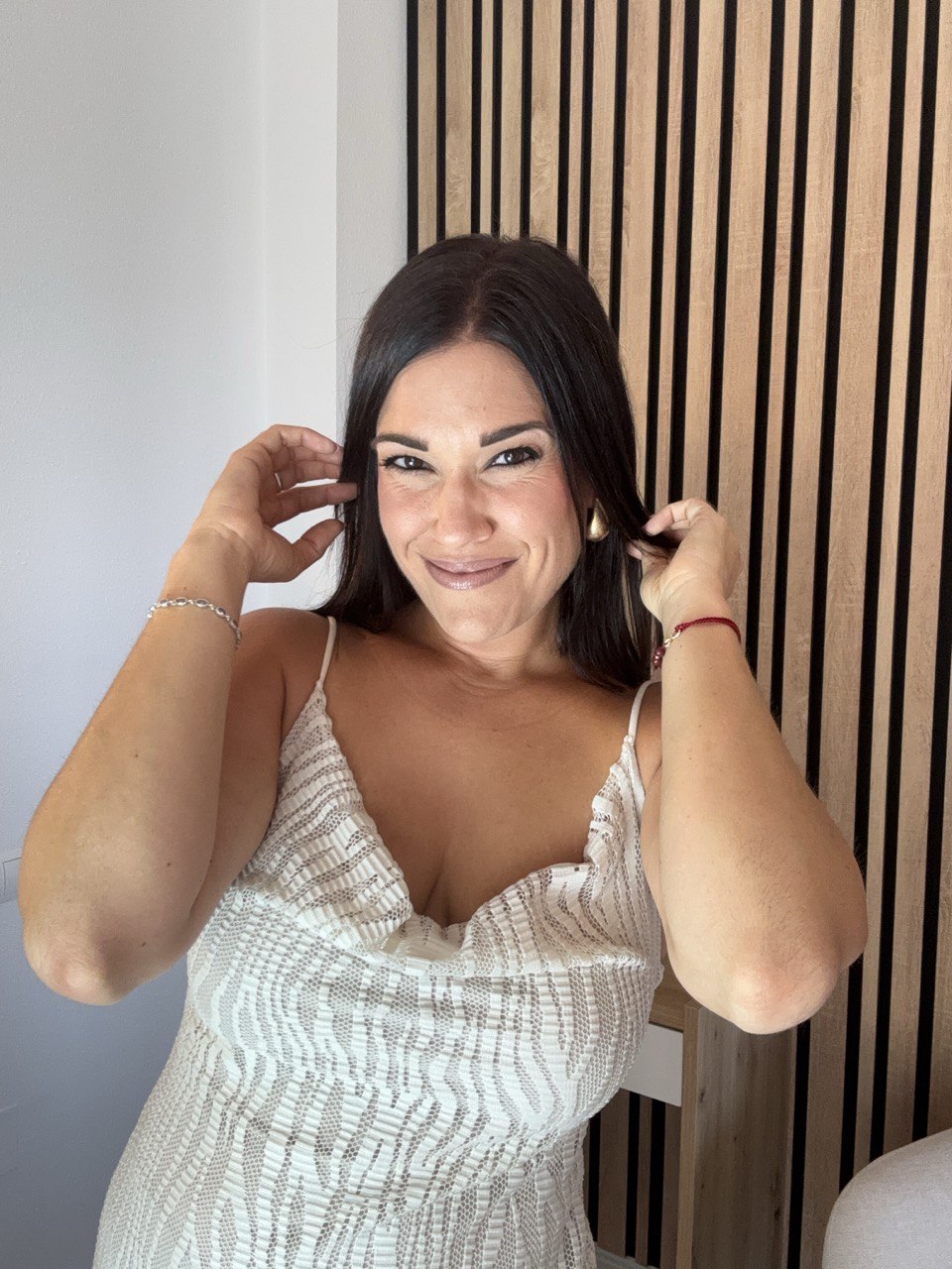 VESTIDO GALA 🤍 BEIGE