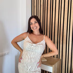 VESTIDO GALA 🤍 BEIGE