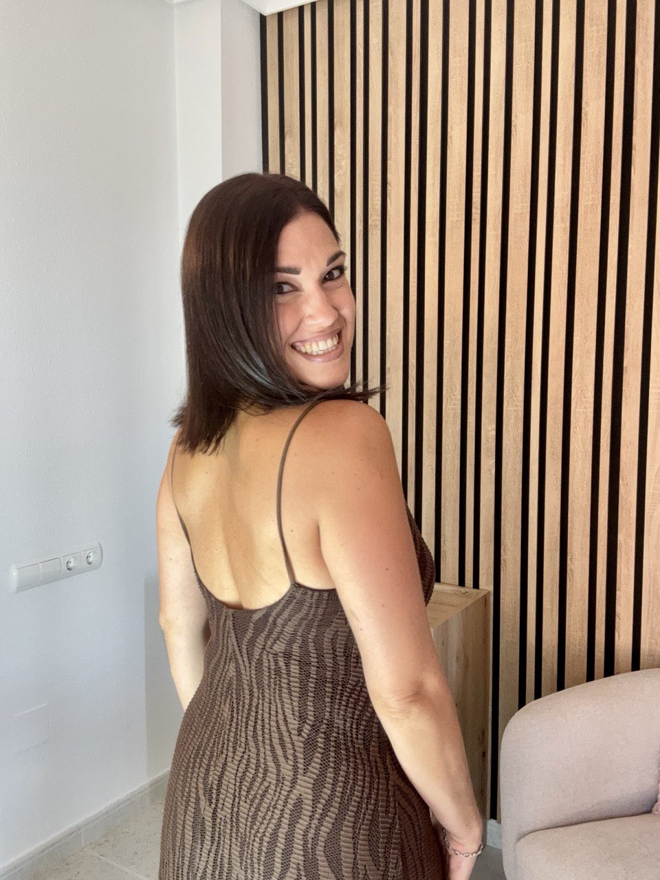 VESTIDO GALA 🤎 CHOCOLATE