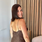 VESTIDO GALA 🤎 CHOCOLATE