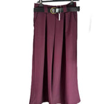 PANTALÓN PALAZZO BURDEOS