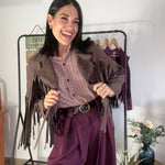 PANTALÓN PALAZZO BURDEOS