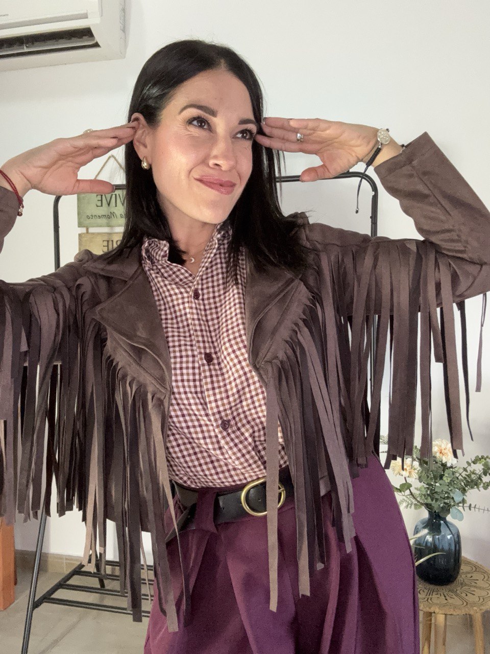 CHAQUETA INDIA CHOCOLATE